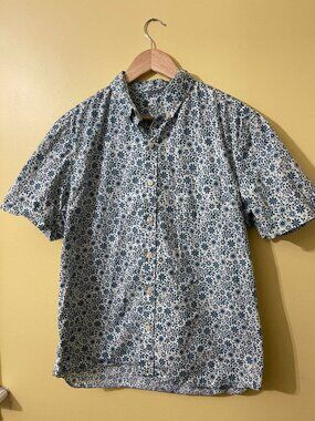 XL Floral Short Sleeve Shirt
